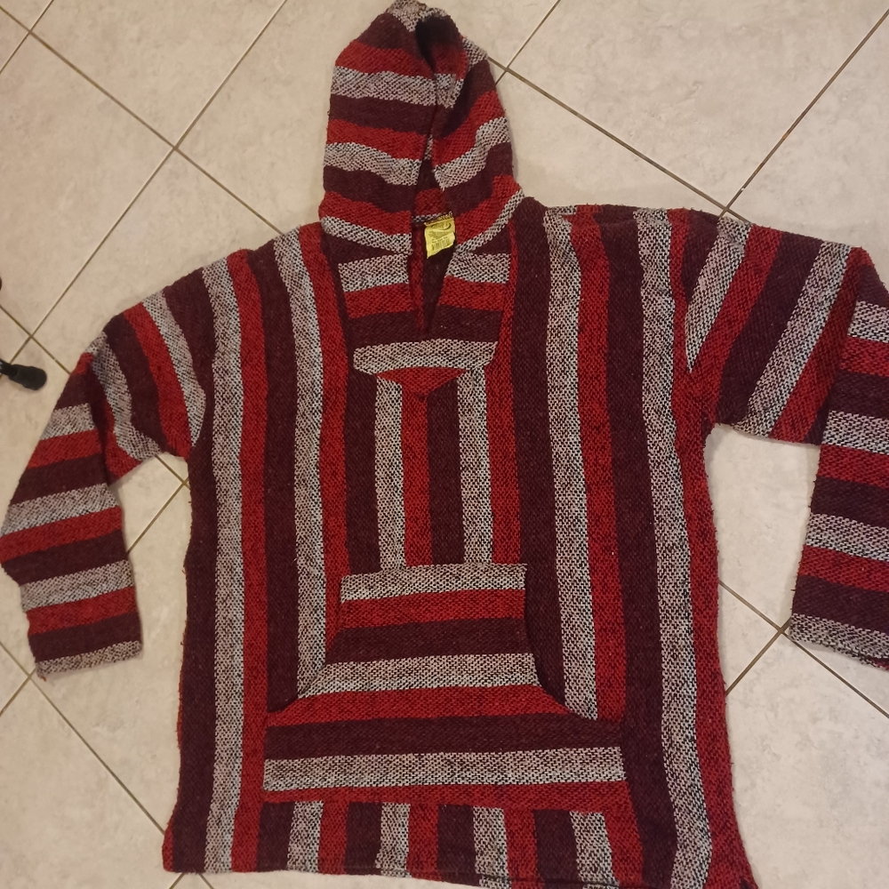 Vintage franks Mexican Baja pullover hoodie sz.xxl